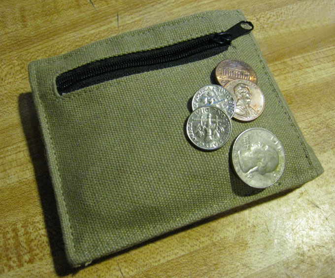 wallet and coins