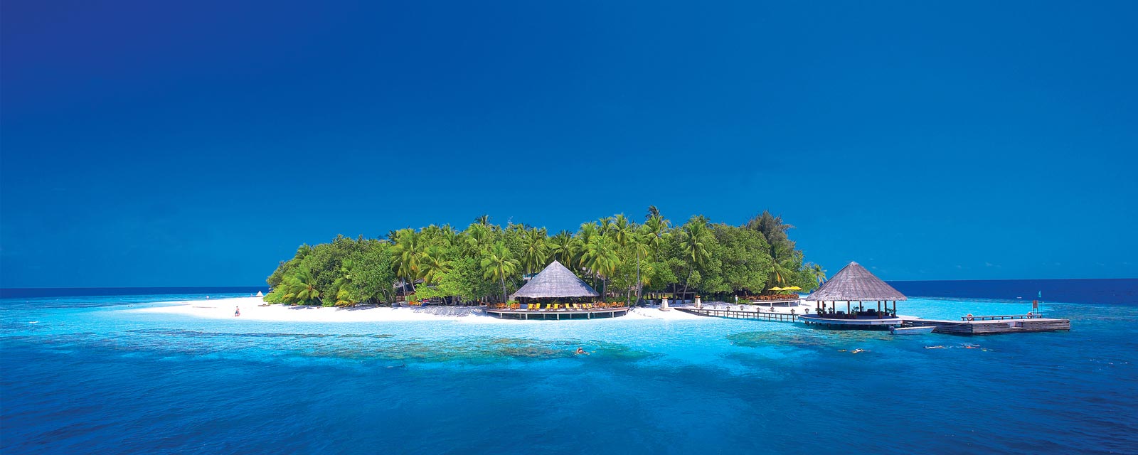Small island with villa