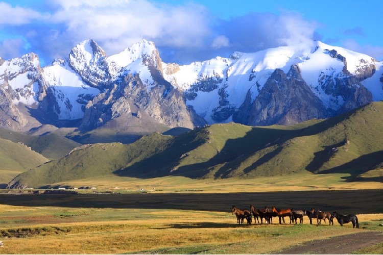 Beautiful mountain scenery